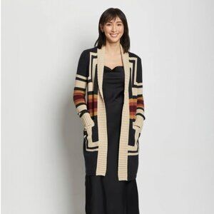 Pendleton Harding Long Open Cardigan